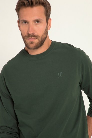 JP1880 Long Sleeve OEKO-TEX T-shirt Green - T-shirts - T-shirts Homem Tamanhos Grandes