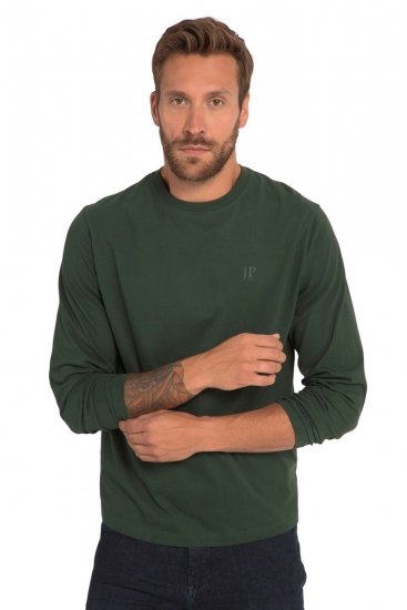 JP1880 Long Sleeve OEKO-TEX T-shirt Green - T-shirts - T-shirts Homem Tamanhos Grandes