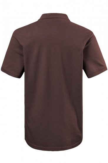 JP1880 702560 Polo Castanho mogno - Pólos - Pólos Tamanhos Grandes Homem