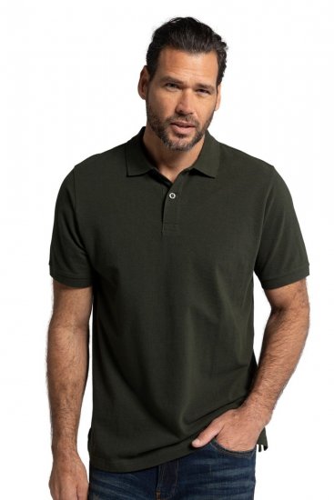 JP1880 702560 Polo Azeitona escuro - Pólos - Pólos Tamanhos Grandes Homem