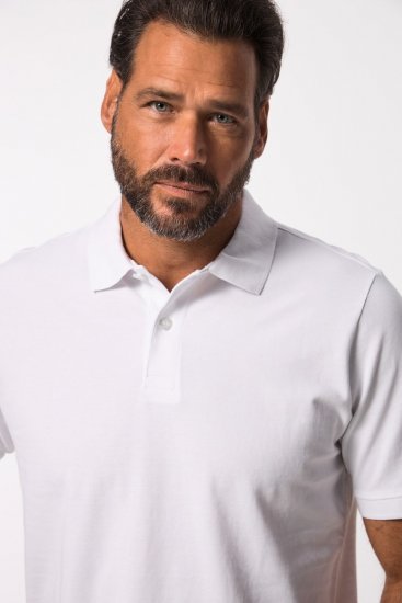 JP1880 702560 Polo Branco - Pólos - Pólos Tamanhos Grandes Homem