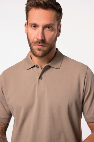 JP1880 702560 Polo Castanho acinzentado - Pólos - Pólos Tamanhos Grandes Homem