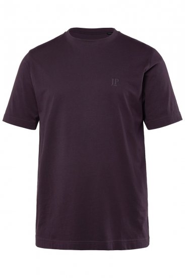 JP1880 702637 T-shirt de decote redondo pack de 2 Roxo escuro/Preto - T-shirts - T-shirts Homem Tamanhos Grandes