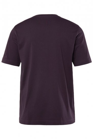 JP1880 702637 T-shirt de decote redondo pack de 2 Roxo escuro/Preto - T-shirts - T-shirts Homem Tamanhos Grandes