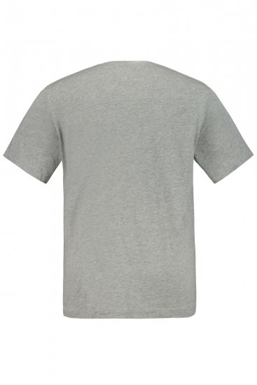 JP1880 702637 T-shirt de decote redondo pack de 2 Cinzento mesclado - T-shirts - T-shirts Homem Tamanhos Grandes