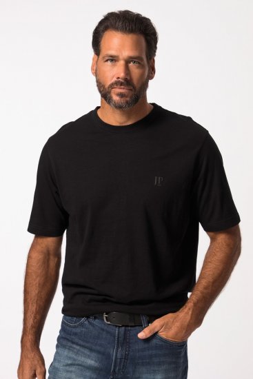 JP1880 702637 T-shirt de decote redondo pack de 2 Preto - T-shirts - T-shirts Homem Tamanhos Grandes