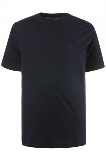 JP1880 702637 T-shirt de decote redondo pack de 2 Azul-marinho - T-shirts - T-shirts Homem Tamanhos Grandes