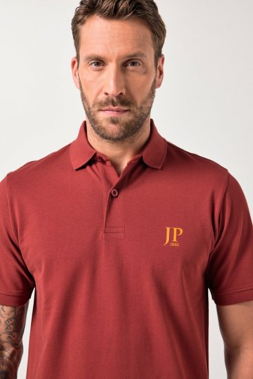 JP1880 Polo Shirts 2-pack Piqué Red Orange - Pólos - Pólos Tamanhos Grandes Homem