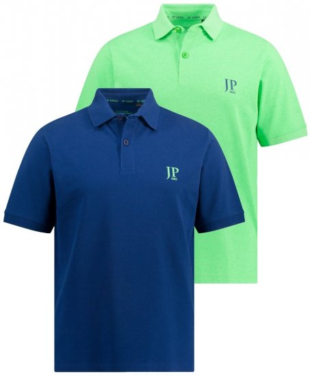 JP1880 704317 Polo pack de 2 Azul profundo - Pólos - Pólos Tamanhos Grandes Homem