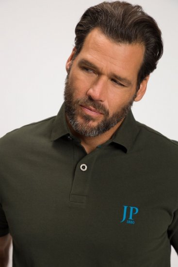 JP1880 704317 Polo pack de 2 Azul turquesa/Verde azeitona - Pólos - Pólos Tamanhos Grandes Homem