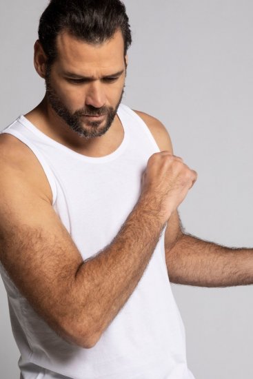 JP1880 705145 Camisola sem mangas Branco - T-shirts - T-shirts Homem Tamanhos Grandes