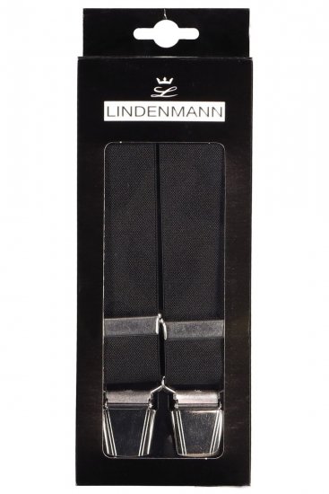 JP1880 705184 Suspensórios Preto - Suspensórios - 