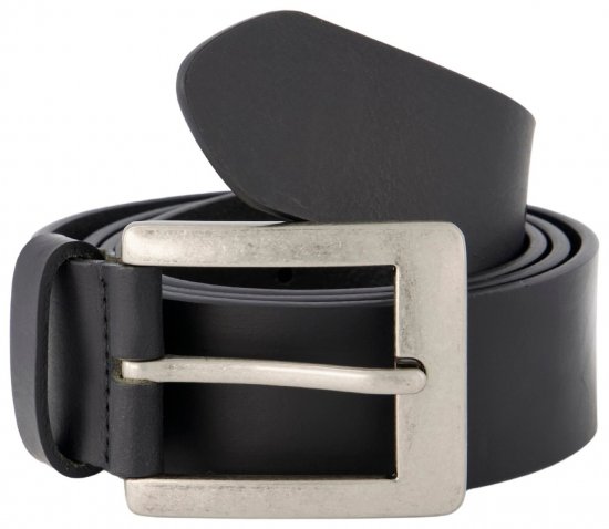 JP1880 705233 Cinto em pele Preto - Cintos - Cintos Masculinos Tamanhos Grandes