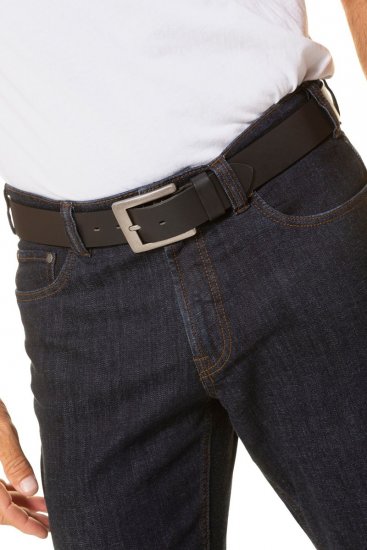 JP1880 705233 Cinto em pele Preto - Cintos - Cintos Masculinos Tamanhos Grandes