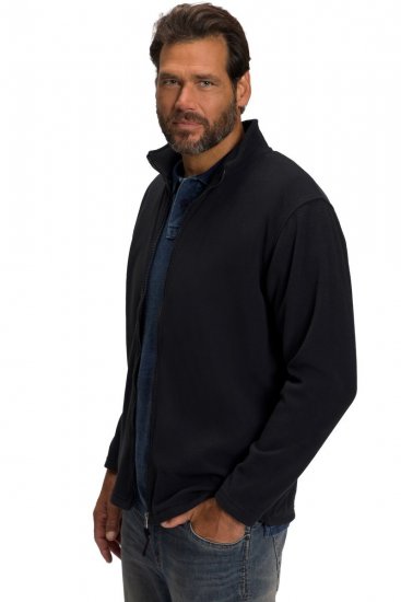 JP1880 705552 Casaco polar com gola alta Preto - Roupa desportiva & Outdoor - Roupa Desportiva Tamanhos Grandes