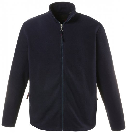 JP1880 705552 Casaco polar com gola alta Azul-marinho TALL - TALL casacos - Casacos TALL para homens altos