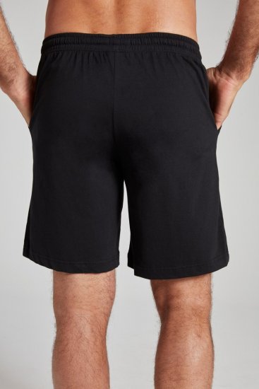 JP1880 Shorts Elastic Waistband Black - Calças & calções de fato de treino - Calças de Fato de Treino Tamanhos Grandes 