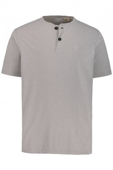 JP1880 708420 T-shirt Henley pack de 2 Cinzento mesclado - T-shirts - T-shirts Homem Tamanhos Grandes