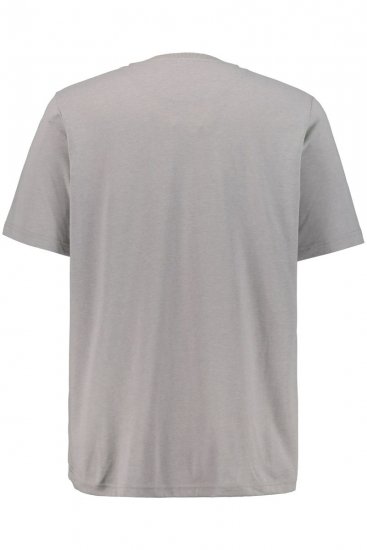 JP1880 708420 T-shirt Henley pack de 2 Cinzento mesclado - T-shirts - T-shirts Homem Tamanhos Grandes