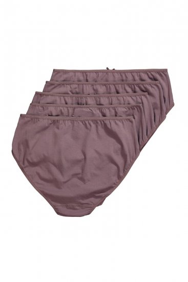 Ulla Popken 710201 Cuecas pack de 5 Castanho - Cuecas - 