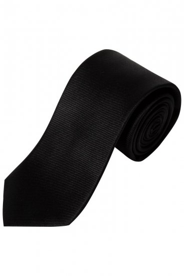 JP1880 711267 Gravata de seda extra-comprida Preto - Gravatas e laços - 