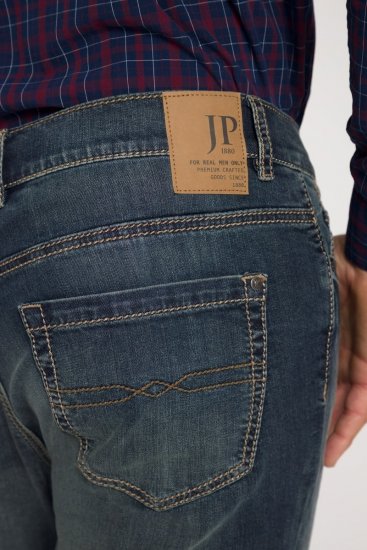 JP1880 Jeans Straight Fit Super Stretch Denim Used Blue - Jeans & calças - Jeans & Calças Tamanhos Grandes Homem