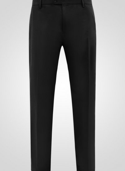 D555 Ted 4 Way Stretch Tailored Trouser Preto - Fatos - Fatos de Homem Tamanhos Grandes