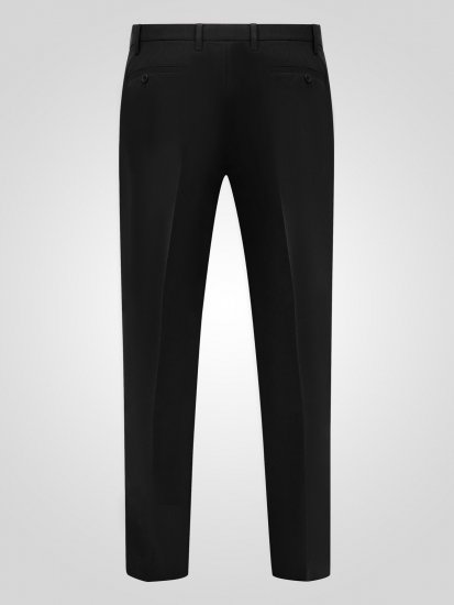 D555 Ted 4 Way Stretch Tailored Trouser Preto - Fatos - Fatos de Homem Tamanhos Grandes