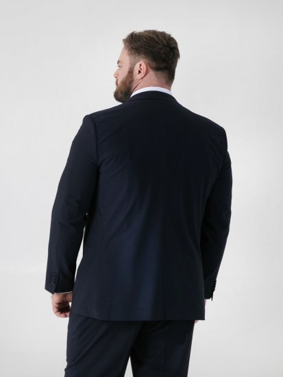 D555 Ted Casaco de fato Azul-marinho - Fatos - Fatos de Homem Tamanhos Grandes