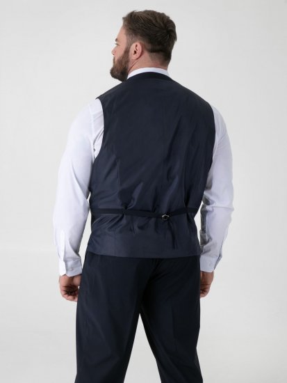 D555 Ted Colete de fato Azul-marinho - Fatos - Fatos de Homem Tamanhos Grandes