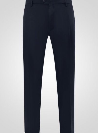 D555 Ted 4 Way Stretch Tailored Trouser Azul-marinho - Fatos - Fatos de Homem Tamanhos Grandes