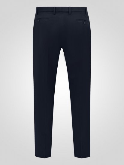 D555 Ted 4 Way Stretch Tailored Trouser Azul-marinho - Fatos - Fatos de Homem Tamanhos Grandes