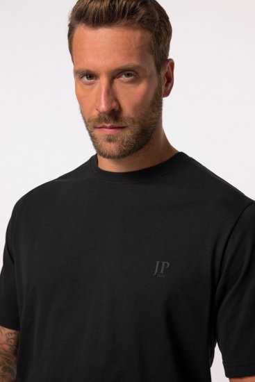 JP1880 712616 T-shirt com corte para barriga Preto - T-shirts - T-shirts Homem Tamanhos Grandes