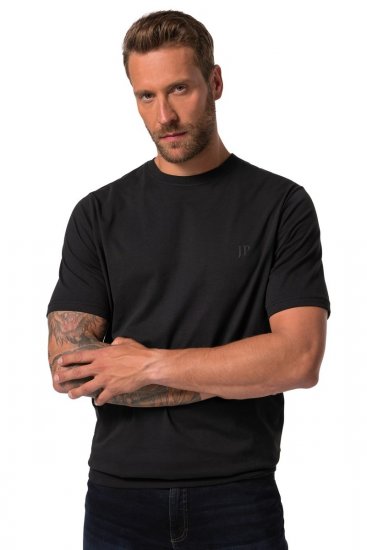 JP1880 712616 T-shirt com corte para barriga Preto - T-shirts - T-shirts Homem Tamanhos Grandes