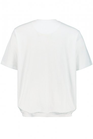 JP1880 712616 T-shirt com corte para barriga Branco - T-shirts - T-shirts Homem Tamanhos Grandes