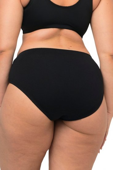 Ulla Popken 712882 Cuecas pack de 2 Preto - Cuecas - 