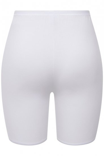 Ulla Popken 716595 Boxers com proteção das coxas pack de 3 Branco - Cuecas - 