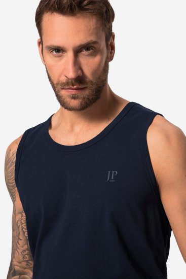 JP1880 719783 Camisola sem mangas com corte para barriga Azul-marinho - T-shirts - T-shirts Homem Tamanhos Grandes