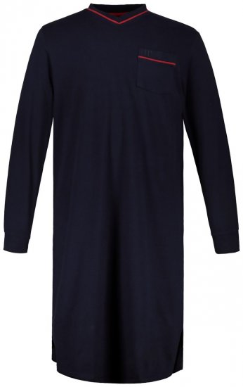 JP1880 721331 Camisa de noite de manga comprida Azul-marinho - Roupa Interior & natação - Roupa interior Homem Tamanhos Grandes