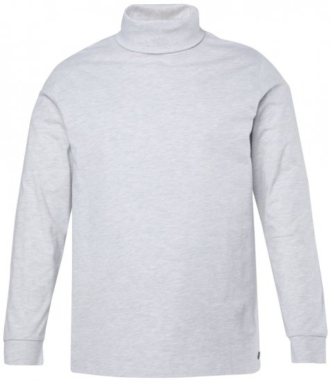 JP1880 723303 Camisola de gola alta manga comprida Natural mesclado TALL - TALL T-shirts - T-Shirts para Homens Altos