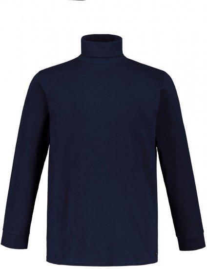 JP1880 723303 Camisola de gola alta de manga comprida Azul-marinho - Sweatshirts & hoodies - Sweatshirt & Camisolas com Capuz tamanhos grandes