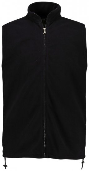 JP1880 723305 Colete polar com gola alta Preto - Casacos - Casacos Homem Tamanhos Grandes