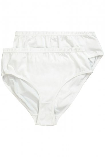 Ulla Popken 723498 Cuecas pack de 2 Branco - Cuecas - 