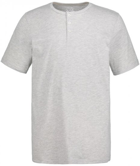 JP1880 726695 T-shirt Henley Cinzento mesclado - T-shirts - T-shirts Homem Tamanhos Grandes