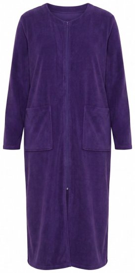 Ulla Popken 749967 Roupão turco com fecho Multicolor - Robes & roupões - 