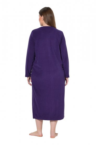 Ulla Popken 749967 Roupão turco com fecho Multicolor - Robes & roupões - 
