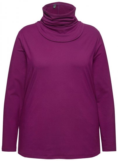 Ulla Popken 751623 Camisola de esqui de secagem rápida Rosa - Roupa de esqui - 
