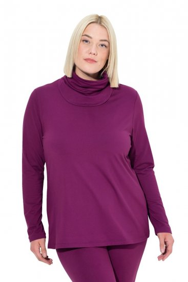 Ulla Popken 751623 Camisola de esqui de secagem rápida Rosa - Roupa de esqui - 