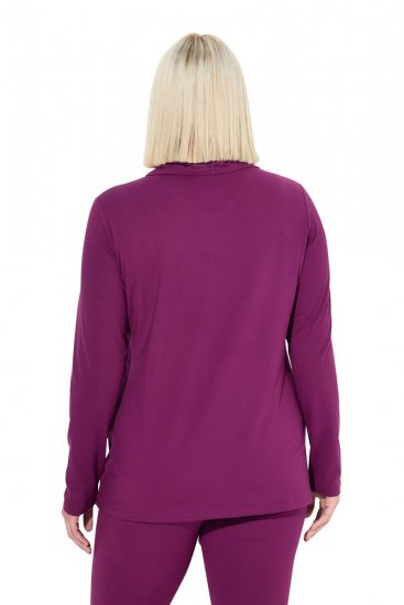 Ulla Popken 751623 Camisola de esqui de secagem rápida Rosa - Roupa de esqui - 