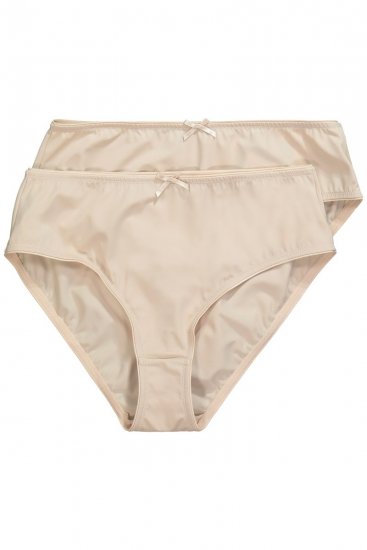 Ulla Popken 781658 Cuecas pack de 2 Bege - Cuecas - 